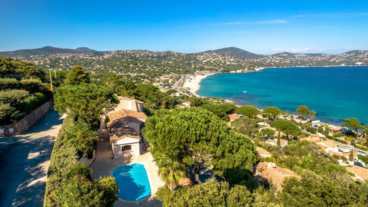 Superbe Villa, Incroyable Vue Mer, Piscine Chauffee, Climatisee Sainte-Maxime Exterior foto